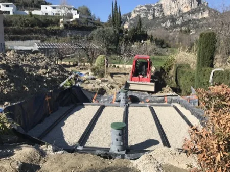 Construction de piscine, chantier 1, BTP Concept