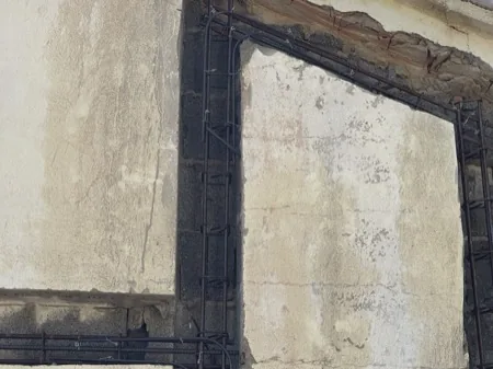 Dégagement et reprise des fondations, chantier 5, réalisation antérieure du dirigeant